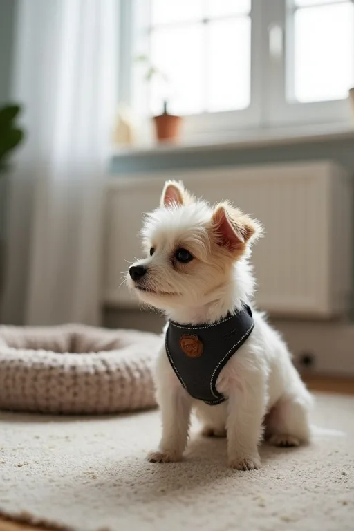 En liten hund som passar in i hemmiljö och vardag med tydliga rutiner.