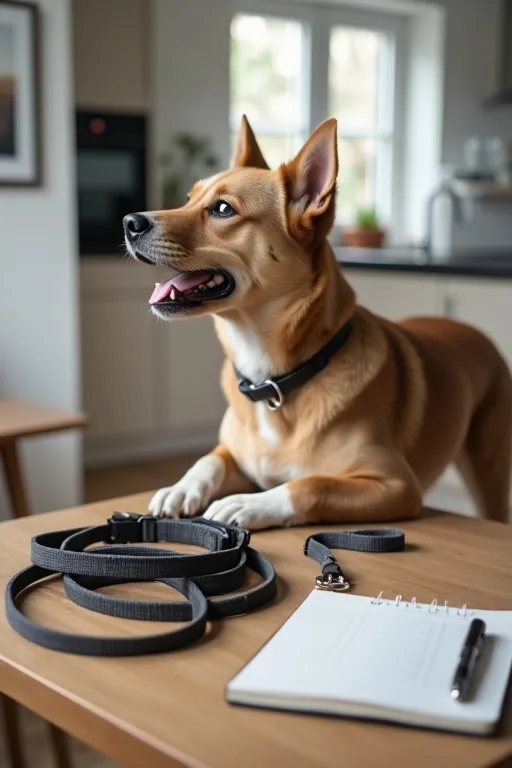 Lugn hemmiljö där nya hundägare låter hunden landa innan fler köp görs.