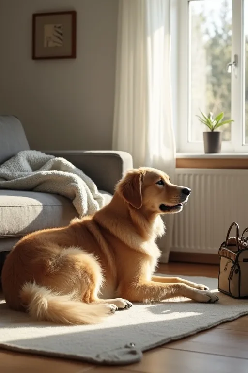 Hund och familjemiljö som visar vardag med träning och rutiner