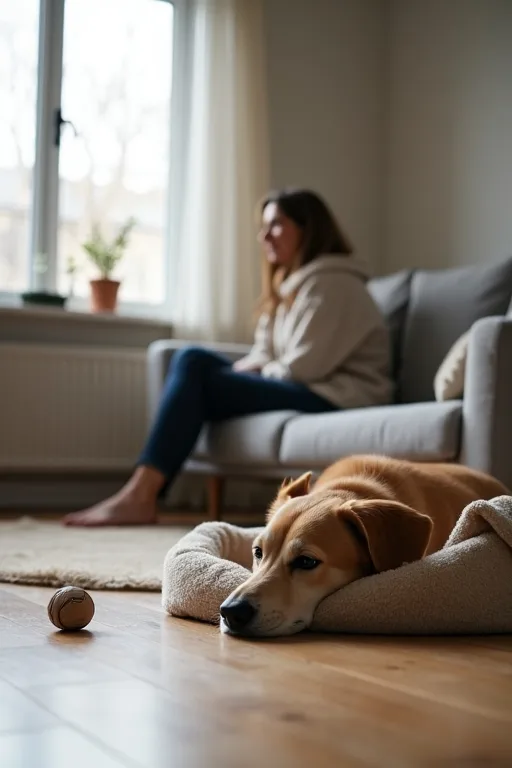 Hundägare som planerar en lugn första vecka med ny hund i hemmet